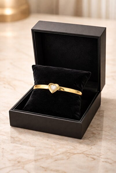 Alissa Accessories ALİSSA VİP ÇELİK 316 L 6 CM BİLEZİK GOLD