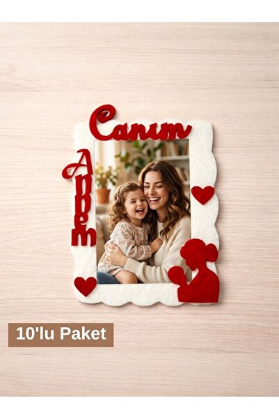 Keçebahçesi Kayseri Canım Annem Mıknatıslı Çerçeve - Anneler Günü Magnet, Keç...