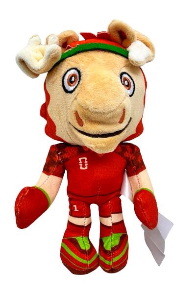 JPT Plush Goat Football Mascot Keychain 20cm