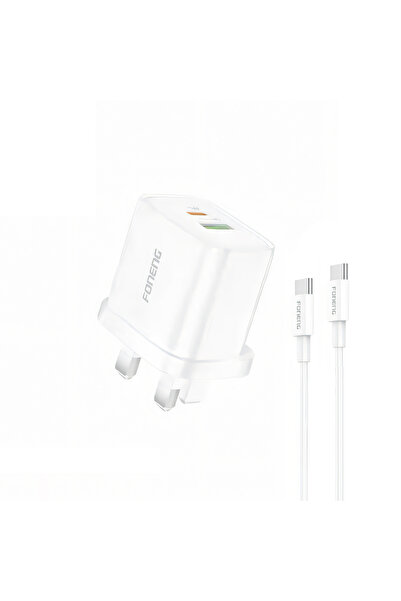 FONENG (لأجهزة الأندرويد) Fast Charger | Suitable for PD20W and QC30 fast cha...