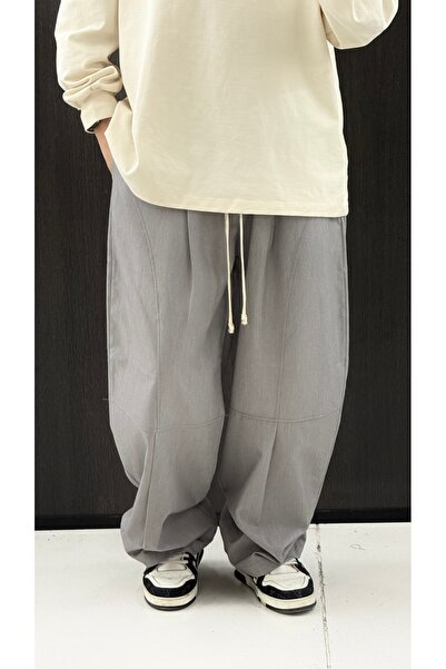 Urban Collection Pantalon tip balon gri Urbancollection