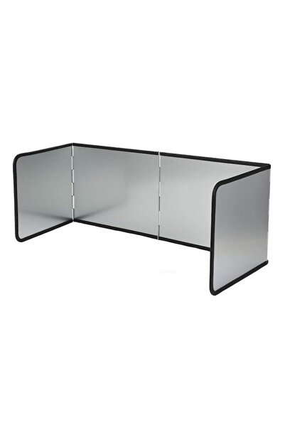 ZanaCasei Paravan anti-stropire pentru aragaz, Panou metalic pliabil, 4 secți...