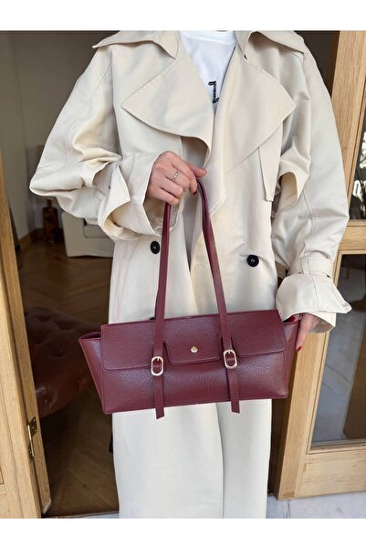 Fiori Geantă de umăr din piele artificială pentru femei