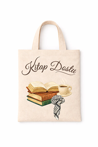 FANA Book Bag Colorful Slogan Printed Mini Canvas Tote Bag