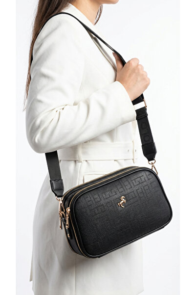 H&D COLLECTİON Miami Polo Women's Crossbody Shoulder Messenger Bag (25*9*15 cm)