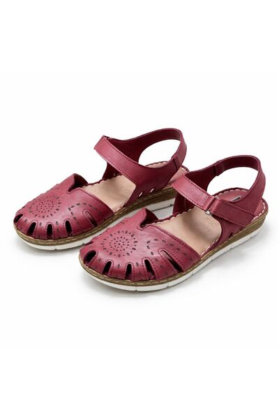 PATRON SHOES Genuine Leather Orthopedic Sole Women's Sandals – Breathable, Co...