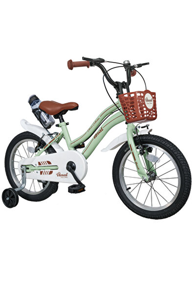 Ünal 16 Jant Çocuk Bisikleti, 4-6 Yaş Çocuk Bisikleti, Vintage , Mint Yeşili