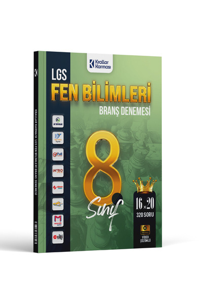 Krallar Karması 8. Sınıf LGS Fen Bilimleri 16 x 20 Branş Denemeleri 2026