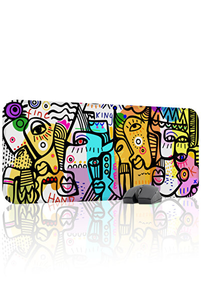mousepad bastir Illustration Non-Slip Stitched Rubber Gamer Mousepad V3 - 70X...