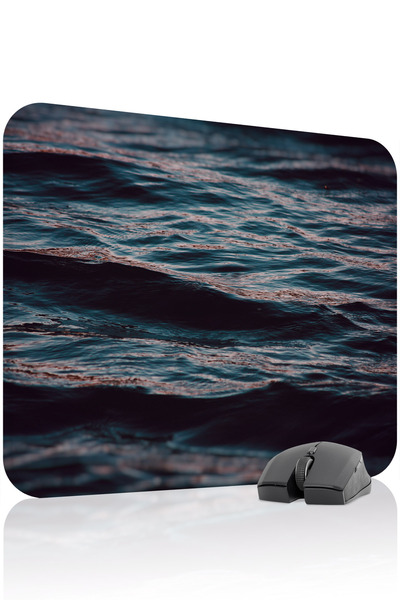 mousepad bastir لوحة ماوس ألعاب مطاطية مخيطة ومضادة للانزلاق من Ocean V3 - 48...