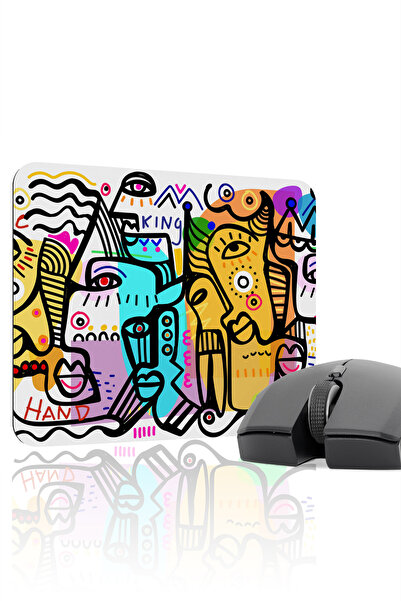mousepad bastir Illustration Non-Slip Stitched Rubber Gamer Mousepad V3 - 22X...