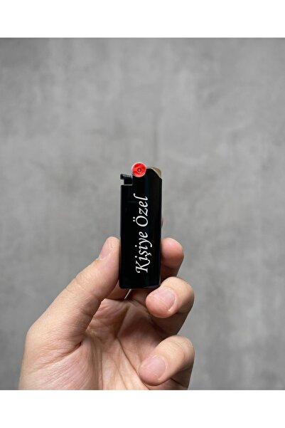 TuranlarLazer Turanlar Lazer Kişiye Özel İsim Yazılı Metal Gövdeli Çakmak