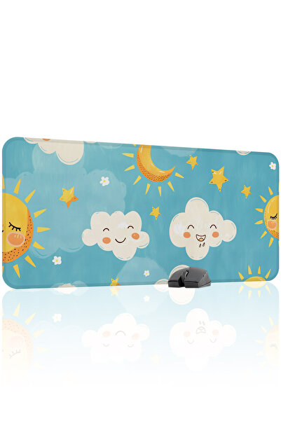 mousepad bastir Παιδικό αντιολισθητικό ραμμένο λαστιχένιο mousepad V5 - 90x40...