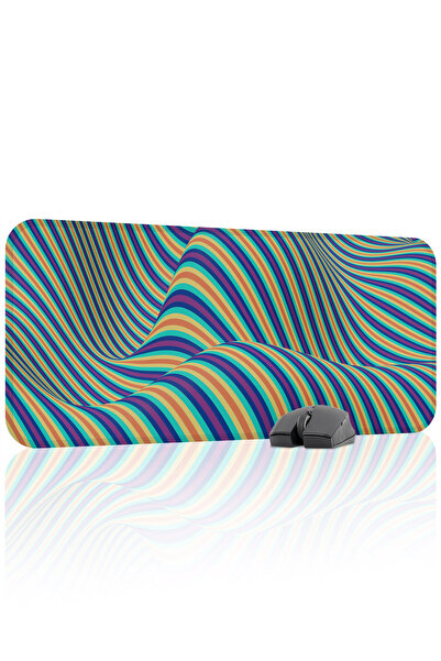 mousepad bastir Realistic Line Non-Slip Stitched Rubber Gamer Mousepad V4 - 7...