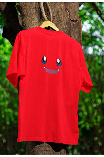 MG Balba Poke Cartoon Character Printed Crewneck Cotton Oversize Fit Unisex T...