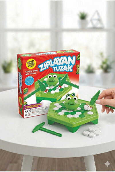 Venus Oyuncak Jumping Trap Frog Drop Game