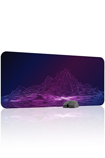 mousepad bastir لوحة ماوس ألعاب مطاطية مخيطة ومضادة للانزلاق من Dots V5 - 90x...