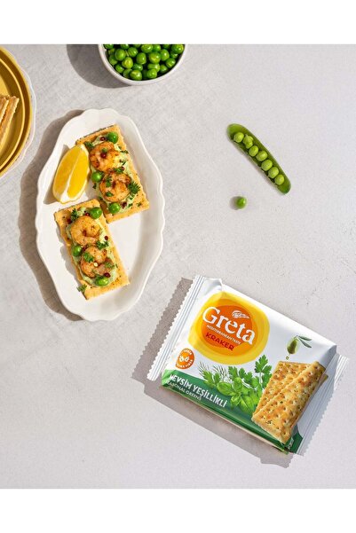 Şölen Greta Seasonal Green Seasonal Seasoned Cracker 30 Gr