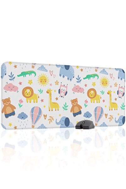 mousepad bastir Παιδικό αντιολισθητικό ραμμένο λαστιχένιο mousepad V2 - 90x40...