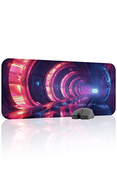 mousepad bastir لوحة ماوس ألعاب مطاطية مخيطة مبتكرة ومضادة للانزلاق V5 - 70x3...