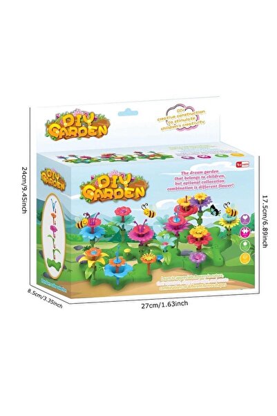 OEM Grădina creativă pentru copii – set 96 elemente