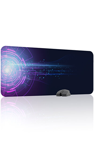 mousepad bastir لوحة ماوس ألعاب مطاطية مخيطة مانعة للانزلاق V1 - 90x40 XXL لو...