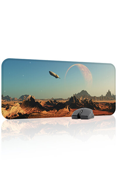 mousepad bastir لوحة ماوس الألعاب المطاطية المقاومة للانزلاق من Star Galaxy V...