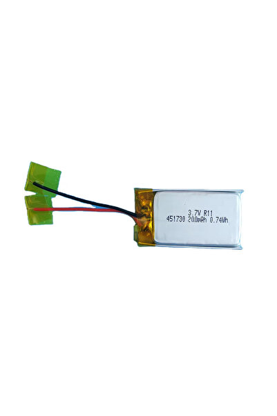 Efcell Lityum Polimer Pil 3.7V 200mAh Çok Amaçlı Yedek Batarya 451730