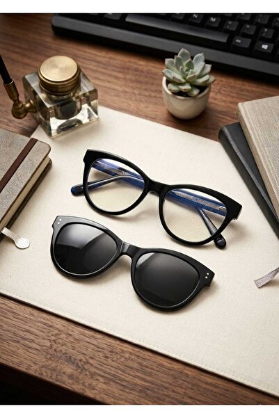 Glare Clip-On Sun and Blue Light Protection Uv400 & Polarized Optical Compatible