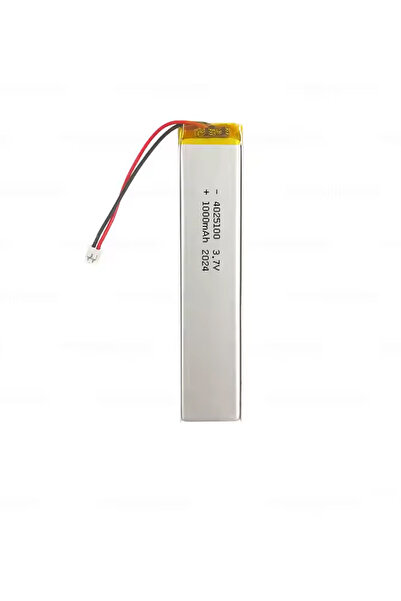 Efcell Lityum Polimer Pil 3.7V 1000mAh Çok Amaçlı Soketli Batarya 4025100