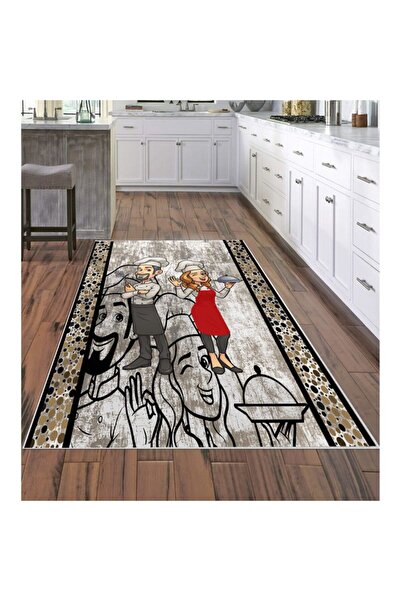 MeriMag Kitchen Carpet, Model Husband/Wife, Non-slip 120 x 180cm