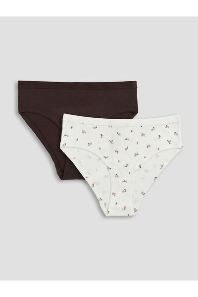 LC Waikiki Vizyon New Season Floral Hipster Panties 2-Pack