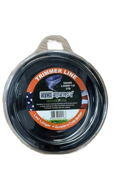 Energy Misina 3.3mm 41Metre Siyah 4 Köşe Misina