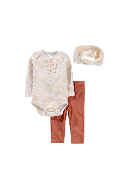 Bambimici - Printed Long Sleeve Pajama Set - Multicolor, 03M to 12M