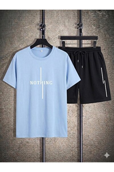 PENTHİLUS Men's Shorts Set - Men's Relaxed Fit Summer Set