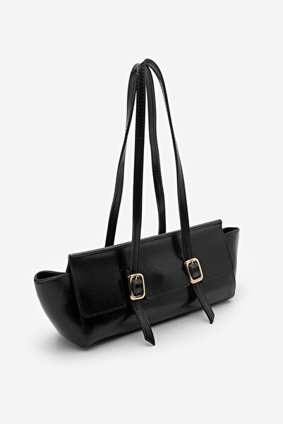 Marjin Women's Hand and Shoulder Bag with Button Closure, Inner Pocket, Belt ...