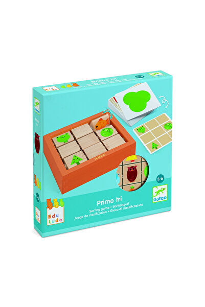 djeco Primo Tri EduLudo Game,
