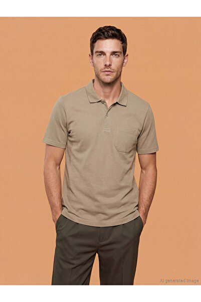 LC Waikiki Peak New Season Polo Neck Pique Men's T-Shirt