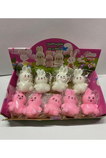 ydn Tavşan Sukuşi, Esnek ve Yumuşak Stres Giderici Squishy Mojmoj 1 Adet