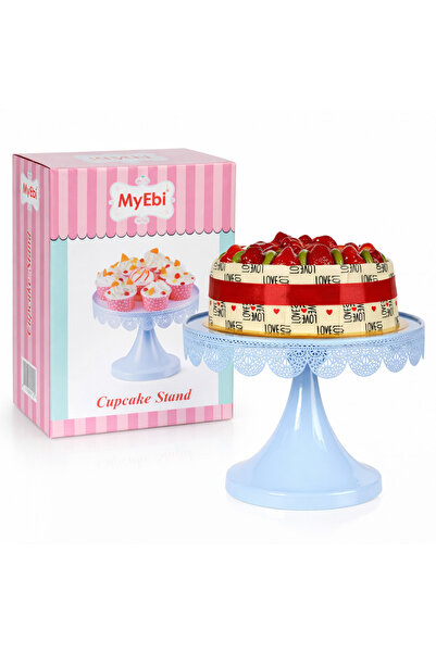 MYEBI Metal Cupcake Standı Mavi Model 2