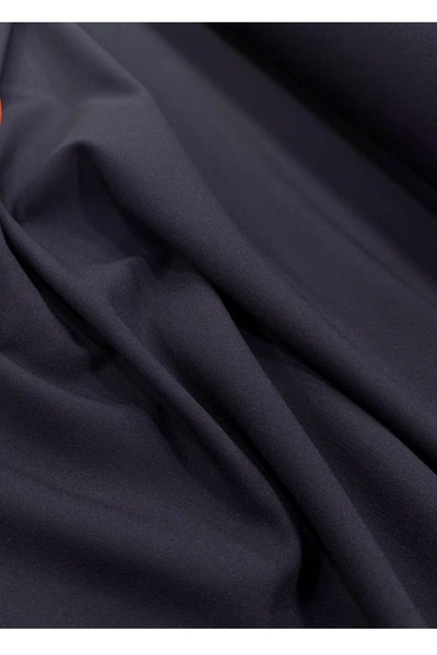 feminen Viscose Fabric Navy Blue Color