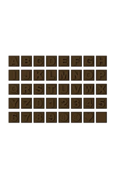 professional cake قالب شكولاته الحروف