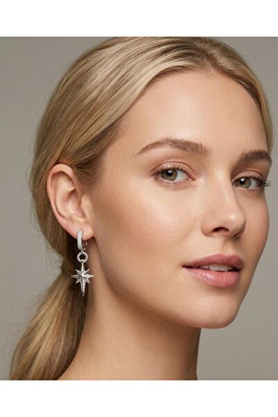 Mutenaura Stainless Steel North Star Earrings – Premium Quality