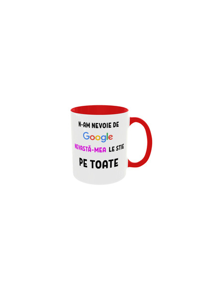 OEM Personalized mug Google wife, 350ml – the ideal gift for any occasion