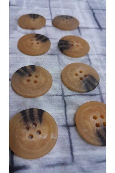 ILCARE Polyester Button 37 Size 24 mm 8 Pieces
