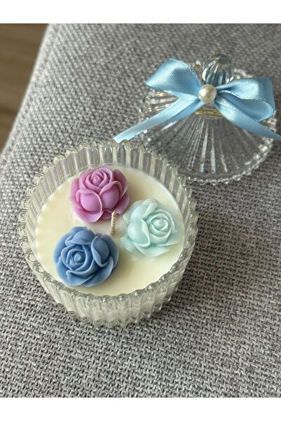 OEM Lumanare parfumata, Crystal Blue, CandlyON, Marturii, nunta, botez, orhid...