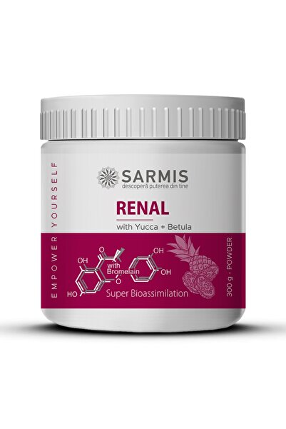 Sarmis Evolution Renal cu Bromelaina - pulbere - 300 g pentru confort urinar