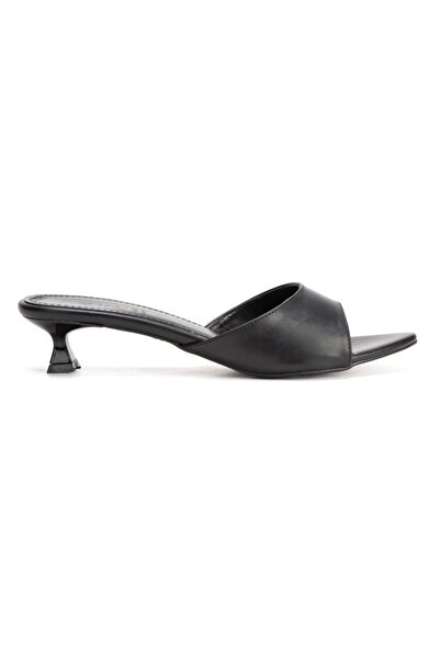 La Vivien Women's Low Heeled Pointed Toe Stylish Slippers