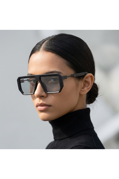 Ticarto Square Bone Model Women's Sunglasses Tctgk000401G0235