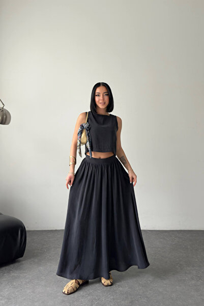 Sorridi Skirted Tencel Fabric 2-Piece Set